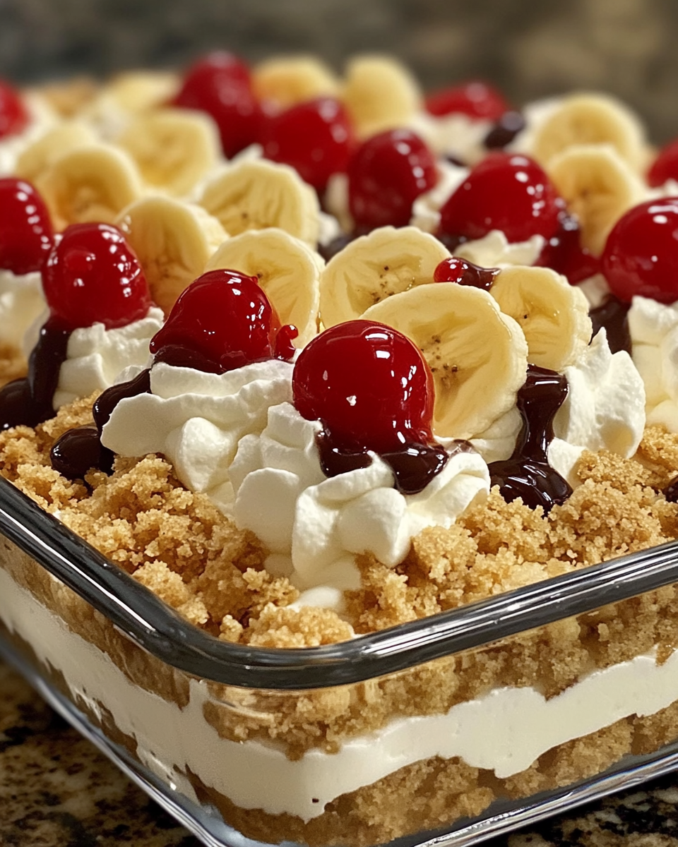 14+ Easy No Bake Desserts for Summer 8 No Bake Banana Split Cake
