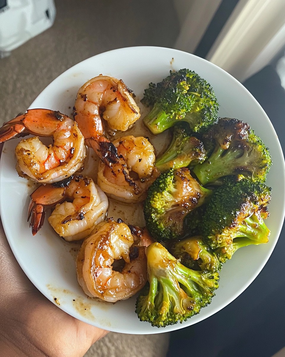 Best 12+ Easy Air Fryer Recipes for Quick Meals 8 Air Fryer Garlic Butter Shrimp and Broccoli