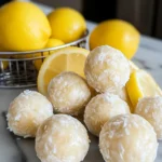 Lemon Coconut Protein Balls