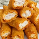 Air Fryer Buffalo Chicken Egg Rolls
