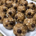 No-Bake Peanut Butter Chocolate Chip Energy Balls