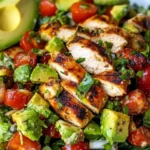 Grilled Chicken Avocado Salad