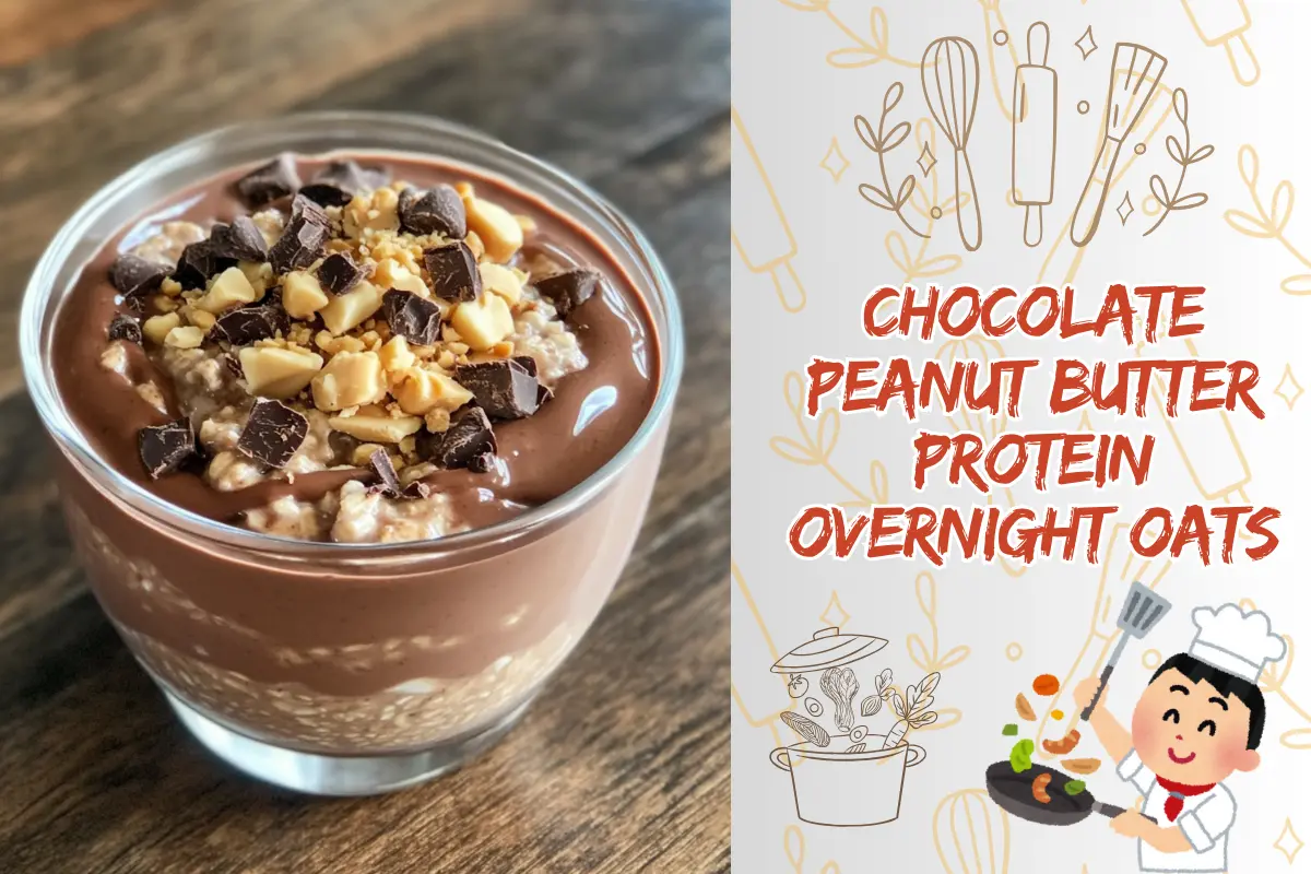 21+ High Protein Meal Prep Recipes for Busy Weeks 6 Chocolate Peanut Butter Protein Overnight Oats