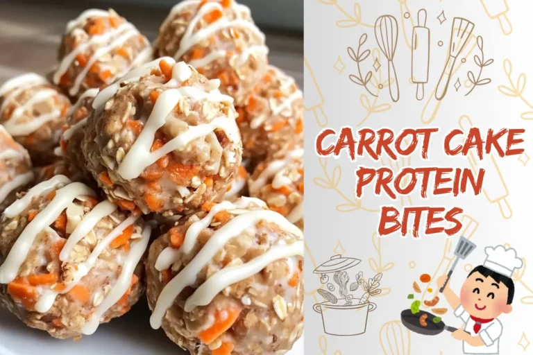 Carrot Cake Protein Bites