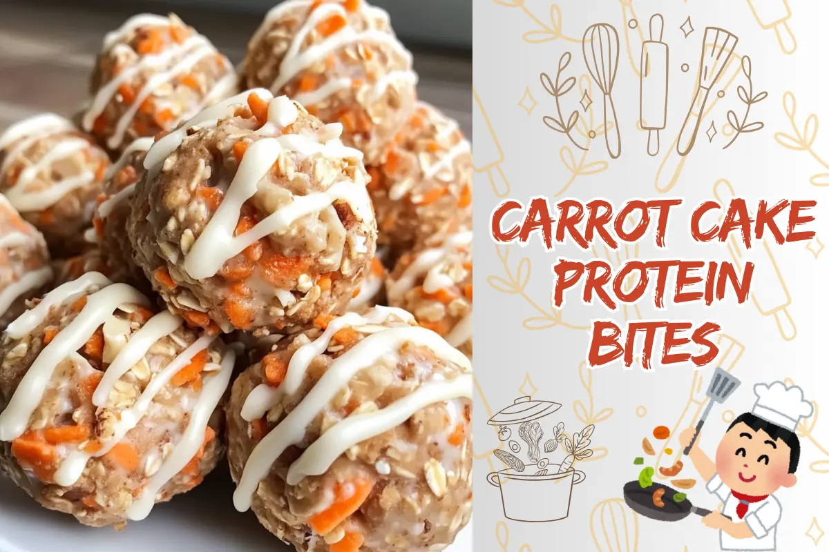 21+ High Protein Meal Prep Recipes for Busy Weeks 19 Carrot Cake Protein Bites