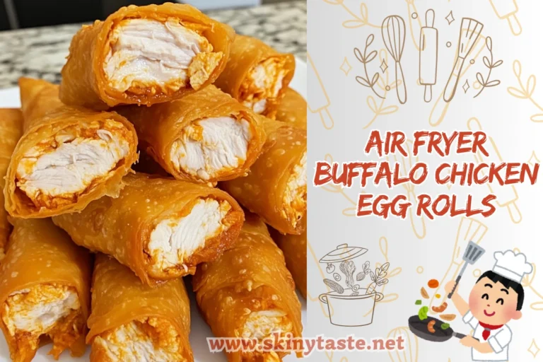 Air Fryer Buffalo Chicken Egg Rolls