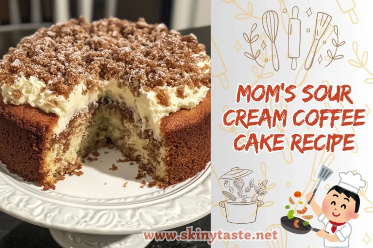 Mom’s Sour Cream Coffee Cake