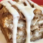 Protein Cinnamon Roll Baked Oatmeal