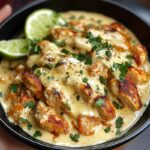 Mexican Chicken with Cheese Sauce