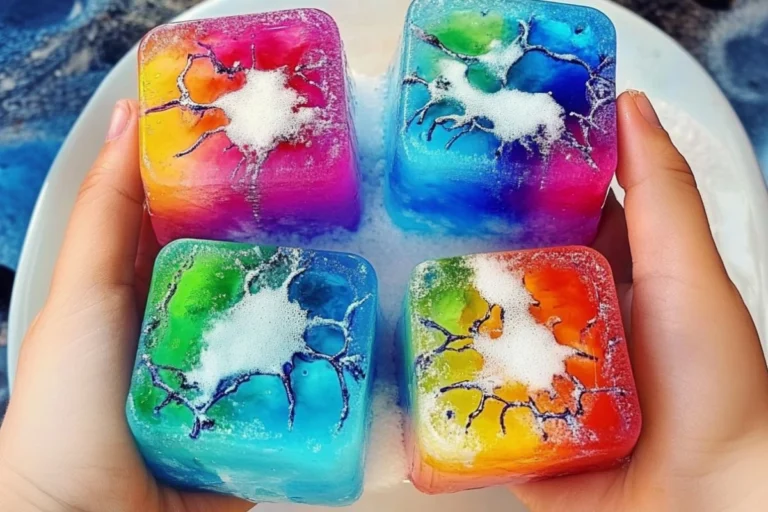 Magic Rainbow Ice DIY Science Kit for Kids | Fun Colorful Experiment
