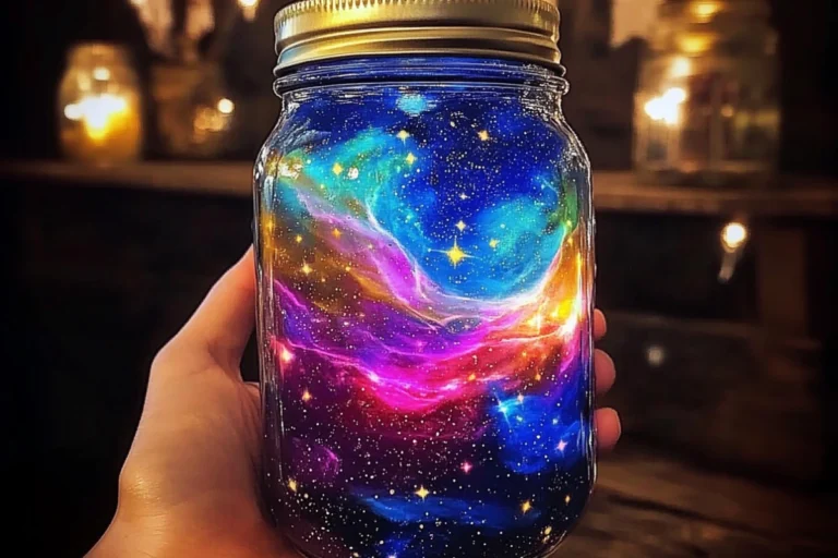How To Make a Galaxy in a Mason Jar | Easy DIY Craft for All Ages