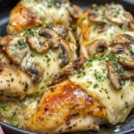 Healthy Mushroom Stuffed Chicken Breast