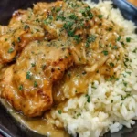 Smothered Chicken and Rice