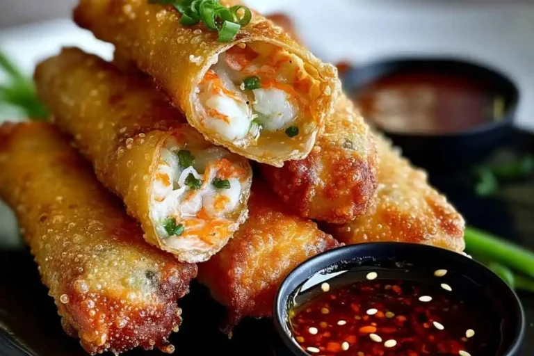 Shrimp & Crab Rangoon Egg Rolls