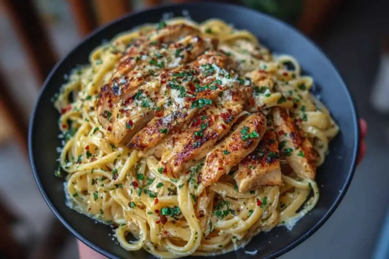 Creamy Cowboy Butter Chicken Linguine