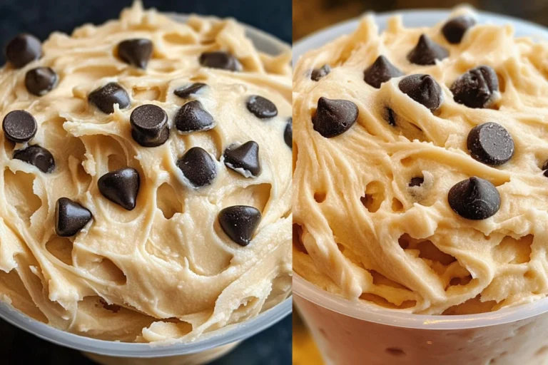 Edible Cookie Dough with Greek Yogurt