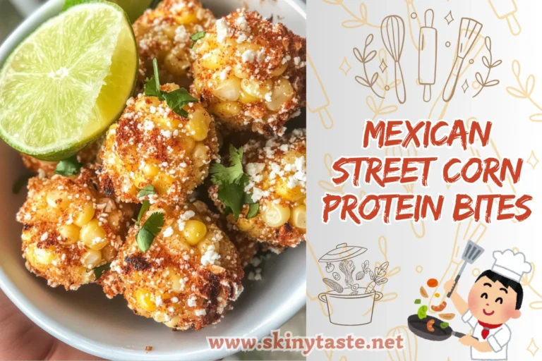 Mexican Street Corn Protein Bites