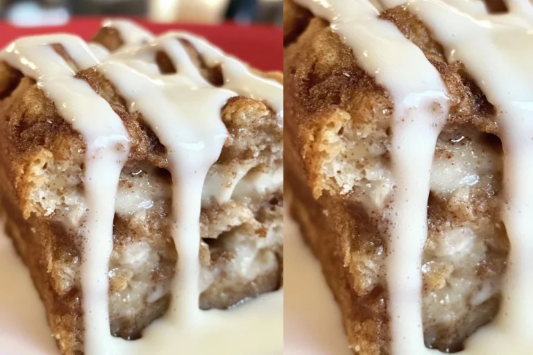 Protein Cinnamon Roll Baked Oatmeal