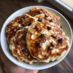 Chocolate Chip Cottage Cheese Pancakes