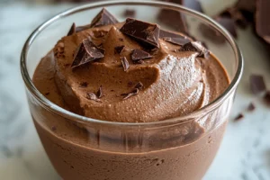 Cottage Cheese Chocolate Mousse Recipe