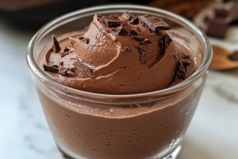 Cottage Cheese Chocolate Mousse Recipe