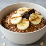 Cottage Cheese Chocolate Overnight Oats
