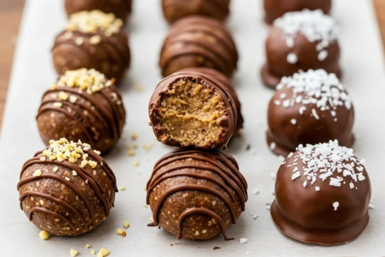 Cottage Cheese Chocolate Protein Truffles