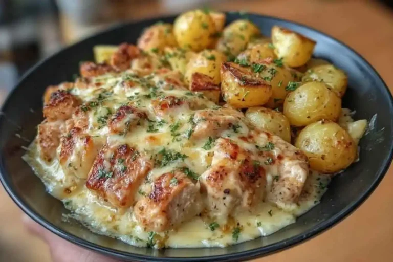 Garlic Parmesan Chicken and Potatoes
