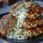 Melted Mozzarella Ranch Chicken Bombs