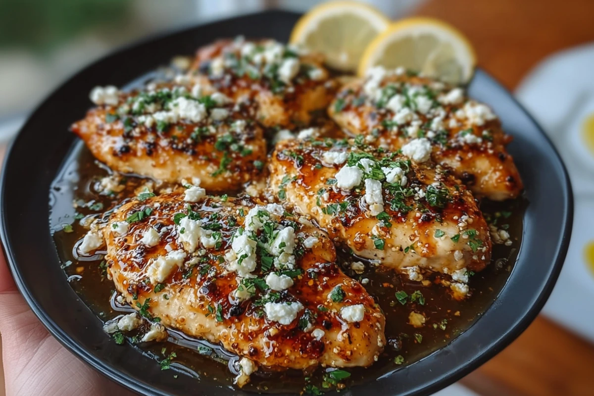 Hot Honey Feta Chicken