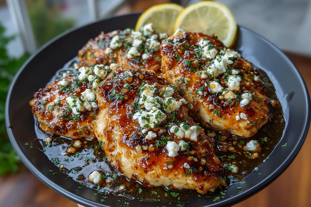 Hot Honey Feta Chicken