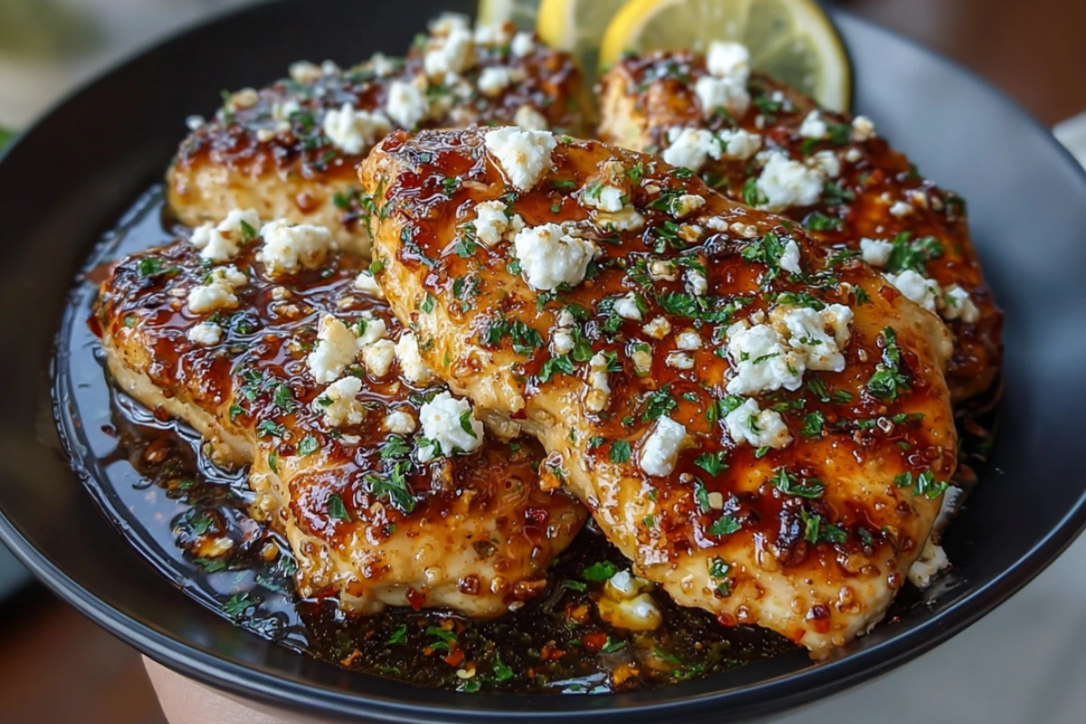 Hot Honey Feta Chicken
