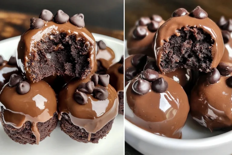 No-Bake Cottage Cheese Brownie Batter Protein Bites
