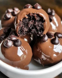 No-Bake Cottage Cheese Brownie Batter Protein Bites