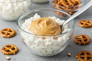 Peanut Butter Pretzel Cookie Dough Bites