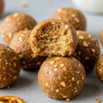 Peanut Butter Pretzel Cookie Dough Bites