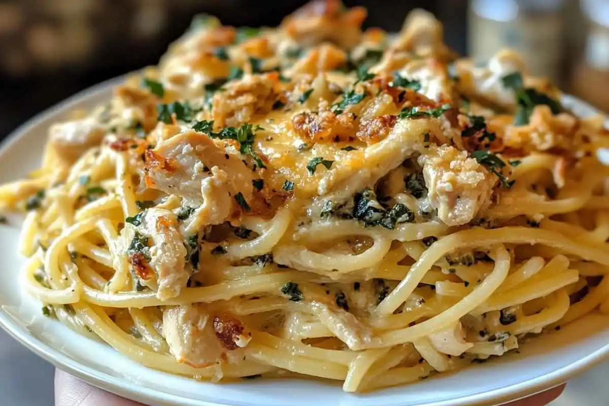 Monterey Chicken Spaghetti