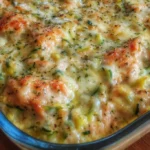 Cheesy Chicken Zucchini Bake