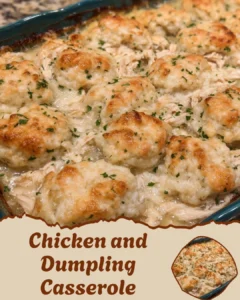 Chicken and Dumpling Casserole