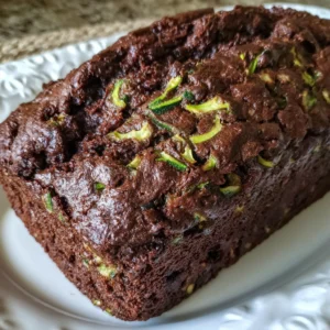 Chocolate Zucchini Cottage Cheese Bread