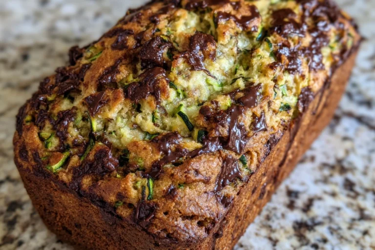 Chocolate Zucchini Cottage Cheese Bread