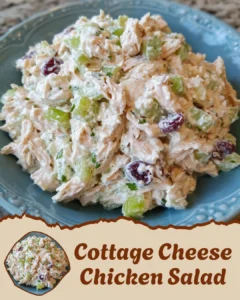 Cottage Cheese Chicken Salad