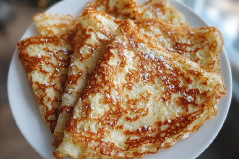 Cottage Cheese Crepes