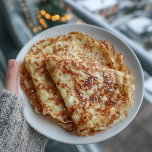 Cottage Cheese Crepes