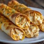 Crispy Air Fryer Chicken & Cottage Cheese Taquitos