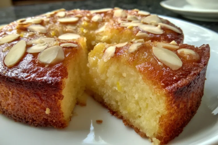 Lemon Yogurt Cake with Almond Flour