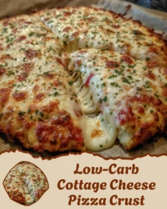 Low-Carb Cottage Cheese Pizza Crust