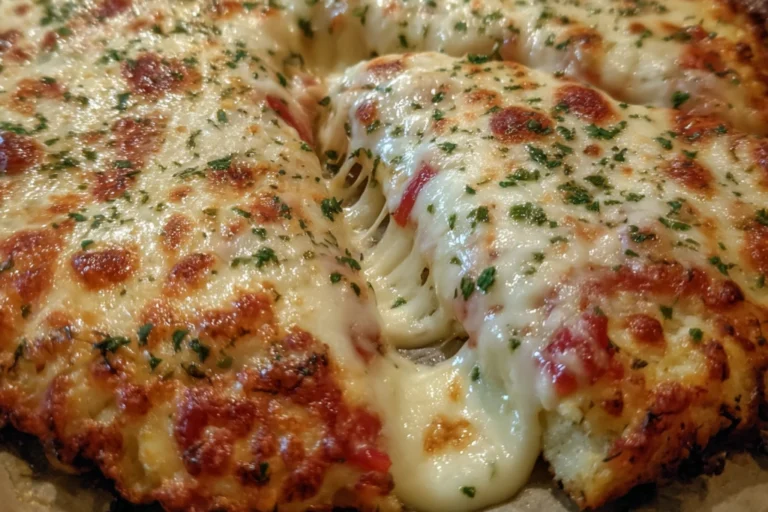 Low-Carb Cottage Cheese Pizza Crust