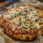 Low-Carb Cottage Cheese Pizza Crust