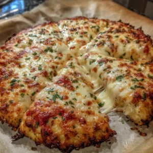 Low-Carb Cottage Cheese Pizza Crust
